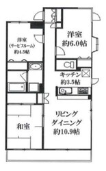 コスモ与野チェロードの物件間取画像